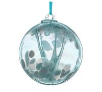 Sienna Glass 15cm Spirit Ball - Pastel Blue