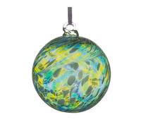 Sienna Glass 8Cm Friendship Ball Green & Blue