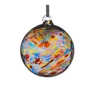 Sienna Glass 8Cm Friendship Ball Multicoloured Ornament