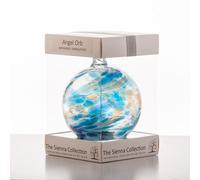 Sienna Glass Angel Orb - Archangel Sandalphon - Turquoise