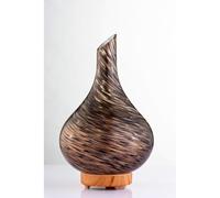 Atomiser Aroma Diffuser Large Brown/Gold Sienna Glass Brown One Size