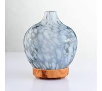 Sienna Glass Atomiser Aroma Diffuser Silver Silver