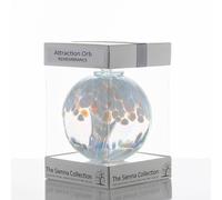 Sienna Glass Attraction Orb Remembrance In White White