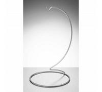 Sienna Glass Display Stand Large Silver
