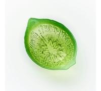 Sienna Glass Glass Bowl - Lime Design