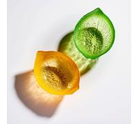 Sienna Glass Glass Bowl Lime Design in Bright Green Sienna Glass Bright Green