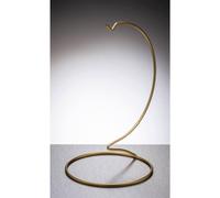 Sienna Glass Gold Metal Ornament Stand Large Gold