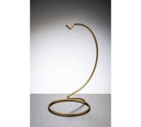 Sienna Glass Gold Metal Ornament Stand - Medium