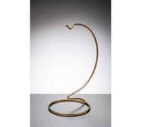 Sienna Glass Gold metal ornament stand medium