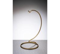 Sienna Glass Gold metal ornament stand medium