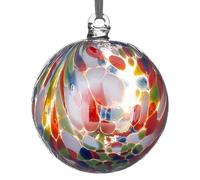 Sienna Glass Personalised Friendship Ball - Custom Glass Keepsake - Parrot