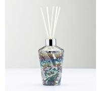 Sienna Glass Reed Diffuser - Silver - Flute
