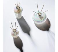 Sienna Glass Reed Diffuser White Flute Sienna Glass White