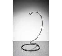 Sienna Glass Silver Metal Ornament Stand Medium Silver One Size