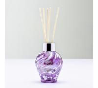 Sienna Glass Violet Classic Reed Diffuser - Handcrafted Glass Bottle (No Oil)