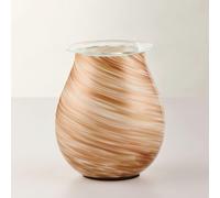 Sienna Glass Wax Melt Warmer Gold Sienna Glass Gold