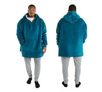 Sienna Hoodie Blanket, Mothers Day Gifts Ultra Soft Sherpa Fleece Warm Comfy Cosy Oversized Wearable Giant Sweatshirt Throw for Women Girls Adults Men Boys Kids Big Pocket - One Size