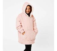 Blush Pink Hooded Blanket - Kids