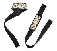 Sienna Milk Cow Print Lifting Belts 66cm Neoprene Padded Deadlift Strips Women For Powerlifting, Strength Training, Bodybuilding