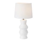 Sienna Table Lamp - White