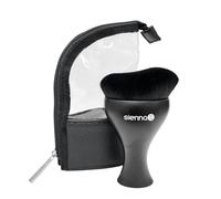 Sienna X Body Buffing Self Tan Brush | Tan Applicator | Tanning Brush for Body | Flawless Self Tan Application | Reusable Zip leatherette bag