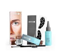 Sienna X Brow & Tint Kit Box- Eyebrow Tint Kits, 2-in-1 Tint Kit, Eyelash and Eyebrow Tint Kit- long-lasting 6 weeks results. Ultimate solution for perfectly tinted eyebrows and lashes (Brown)