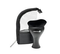 Sienna X Body Buffing Self Tan Brush | Tan Applicator | Tanning Brush for Body | Flawless Self Tan Application | Reusable Zip leatherette bag