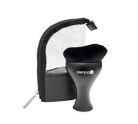 Sienna X Body Buffing Self Tan Brush | Tan Applicator | Tanning Brush for Body | Flawless Self Tan Application | Reusable Zip leatherette bag