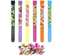 SIENON Dots Bracelets 6Pcs Kids Building Block Bracelets, DIY Craft Project Bracelet Making Kit for Kids Friends Bracelet, Dots Construction Toy Set for Boys Girls Birthday Christmas Party