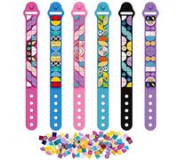 SIENON Dots Bracelets 6PCS, Kids Building Blocks Bracelets, DIY Creative Craft Friendship Bracelet Making Kit, Dots Construction Toys Kit for Birthday Christmas Party Favors