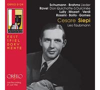 Siepi/Taubmann - CESARE SIEPI:LIEDERABEND