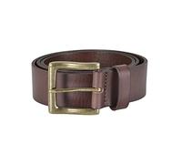 Sierra Azure Marco Mens Belt 100% Cow Leather Metal Buckle 38" Waist - Brown