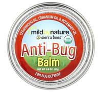 Sierra Bees™, Anti-Bug Balm, Cedarwood, Geranium & Rosemary Oil, 0.6 oz (17 g), Mild By Nature