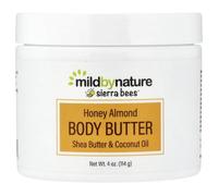 Sierra Bees™, Honey Almond Body Butter, 4 oz (114 g), Mild By Nature