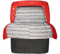 Sierra Designs - Frontcountry Bed 20 - Synthetic sleeping bag size Queen, red/grey