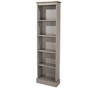 Core Products Halea Tall Narrow Bookcase - Grey, Grey