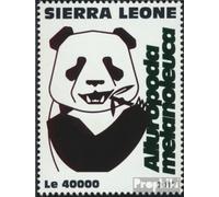 Sierra Leone 8834 (complete. issue.) unmounted mint / never hinged ** MNH 2017 from Extinction threatened Species China (Stamps for collectors) Other mammals (monkeys / dinosaurs / elepha