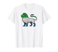 Sierra Leone Flag Lion Value Graphic T-Shirt