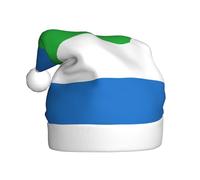 Sierra Leone flag Print Adult Festive Christmas Hat - Christmas, Halloween, New Year, Parties, Events & Promotions
