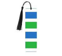 Sierra Leone Flag Printing Fashion Wooden Bookmarks 5 Pieces,Rectangle Bookmarks for Adult Perfect for Graduation Gifts