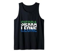 Sierra Leone Flag Sierra Leonean Independence Sierra Leone Tank Top