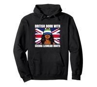 Sierra Leone Girl Heritage British Born Sierra Leonean Roots Pullover Hoodie