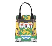 Sierra Leone National Emblem Print Unisex Insulated Lunch Bag Lunch Bags for Work Perfect for Work Picnics and Travel Picnic Hiking Or Women Men Adult Kids