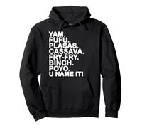 Sierra Leone Yam Fufu African Food Independence Day Pullover Hoodie
