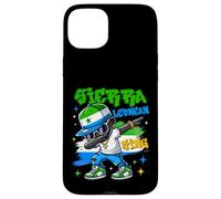 Sierra Leonean King dabbing Sierra Leone Flag Pride for Kids Case for iPhone 15 Plus