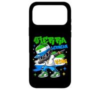 Sierra Leonean King dabbing Sierra Leone Flag Pride for Kids Case for iPhone 17 Pro Max