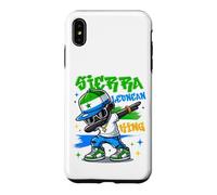 Sierra Leonean King dabbing Sierra Leone Flag Pride for Kids Case for iPhone XS Max