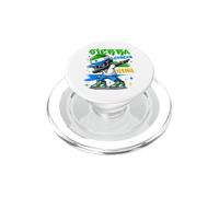 Sierra Leonean King dabbing Sierra Leone Flag Pride for Kids PopSockets PopGrip for MagSafe