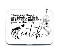 Sierra Metal Design Fsihing Lure Fishing is Like Dating, It is All Catch and Release Until You Find a Keeper Romantic Wedding, Anniversary, Bday, Valentine's Day, Christmas (Catch)