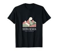 Sierra Nevada National Park California Geometric Value Graphic T-Shirt
